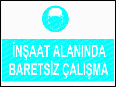 İş Güvenliği Levha İnşaat Alanı Baretsiz Çalışma